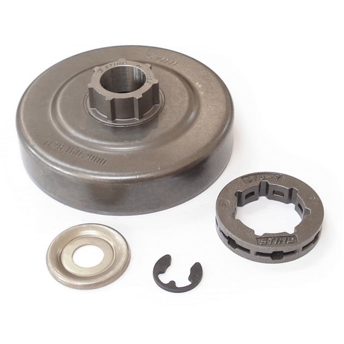 Clutch trommel med utskiftbar drev Stihl 11230071030; 3/8''; 7 tenner