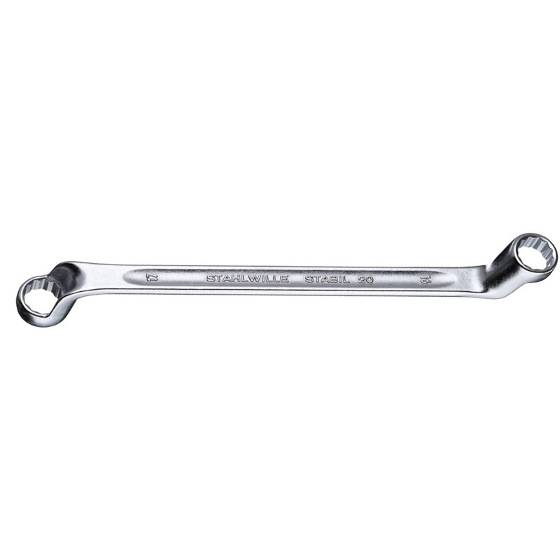 Dobbeltsidig fastnøkkel Stahlwille 41040708; 7 mm; 8 mm