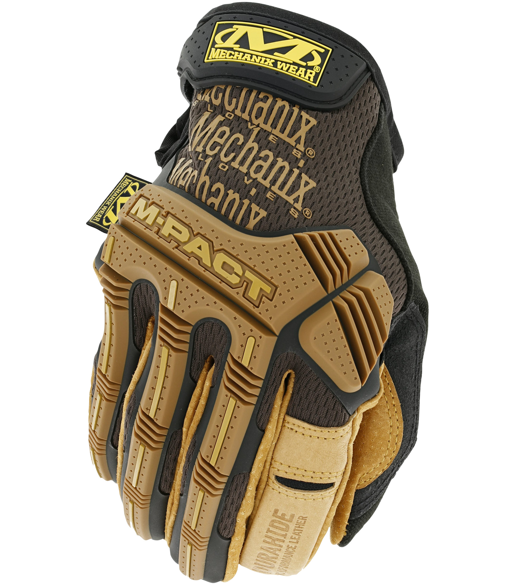 Hansker Mechanix Wear M-Pact Leather; S