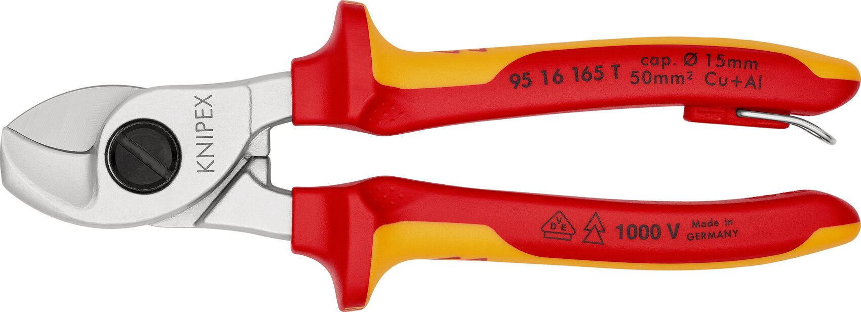 Kabelsaks Knipex 9516165T; 165 mm