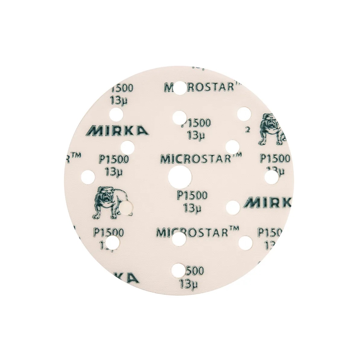Sandpapir Mirka Microstar FM61105096; 150 mm; P2500