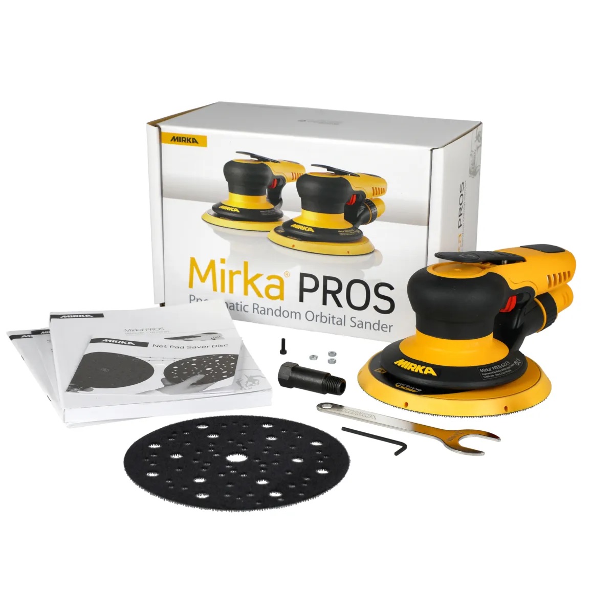 Pneumatisk eksentersliper  Mirka PROS 650CV
