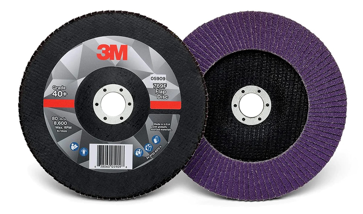 Lamellrondeller 3M 769F; 125 mm; P40