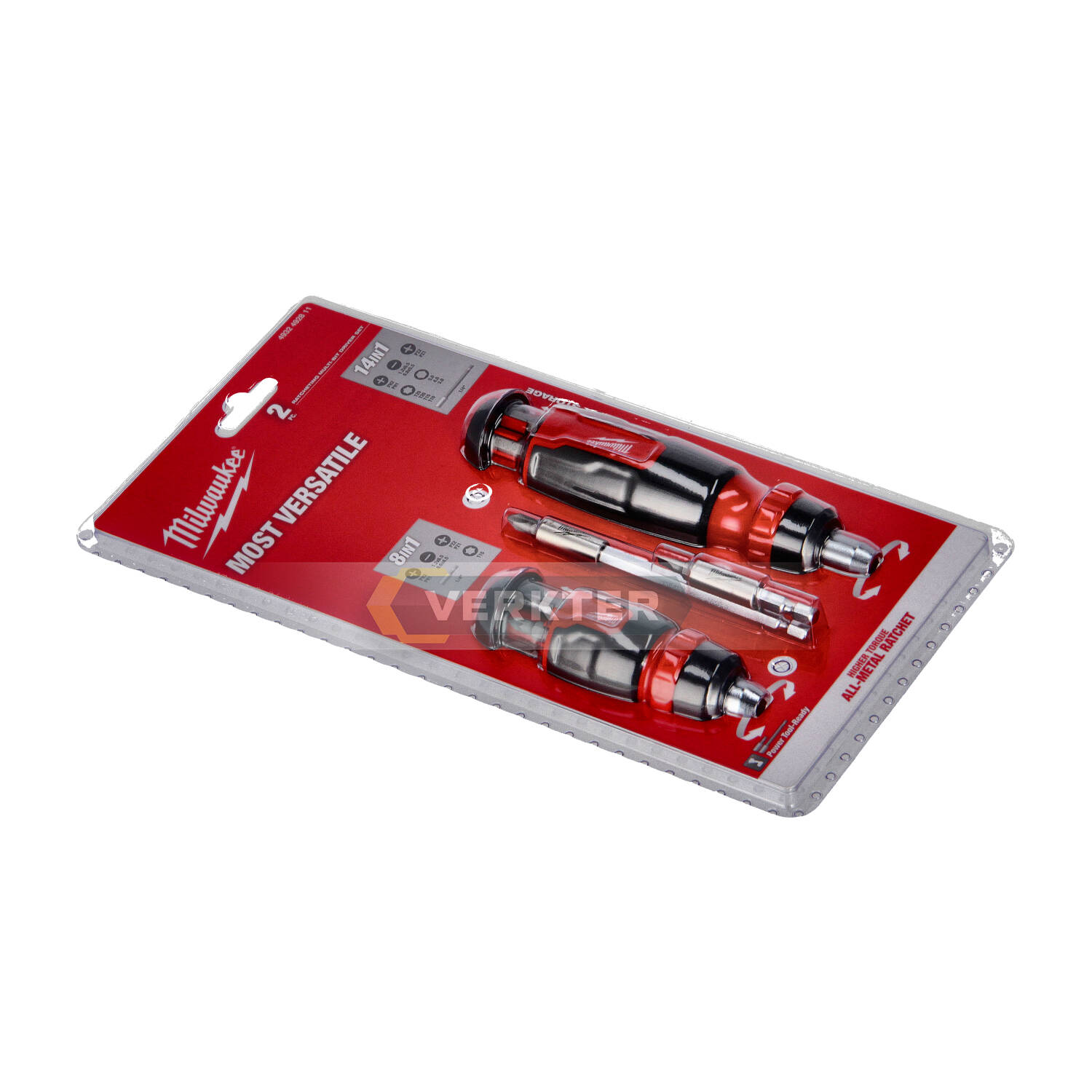 Skrutrekkersett Milwaukee 4932492811; 2 stk