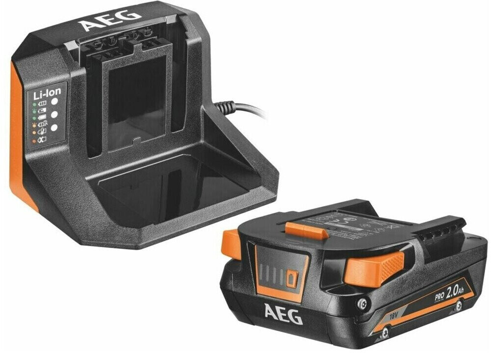 Tilbehørsett AEG SETL1820S; 18 V; 1x2,0 Ah batt.
