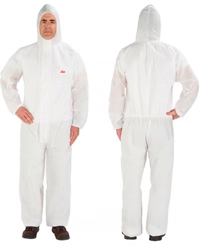 Engangskjeledress 3M 4515 Type 5/6; 2XL; hvit