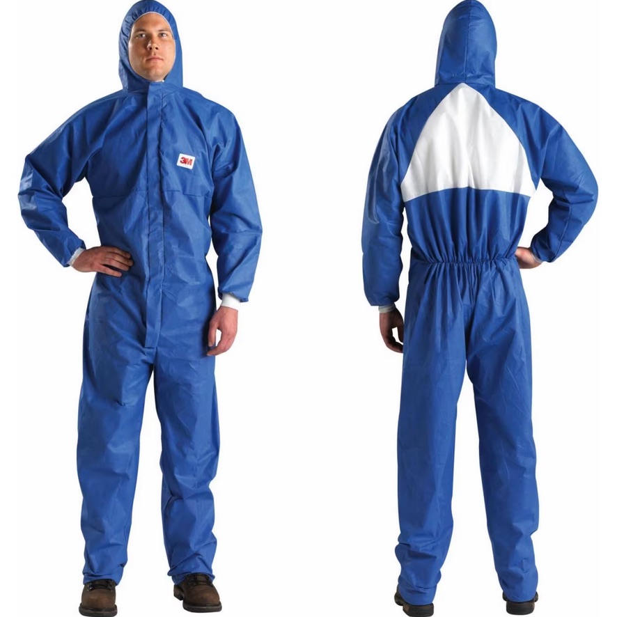 Engangskjeledress 3M 4530 Type 5/6; L; blå