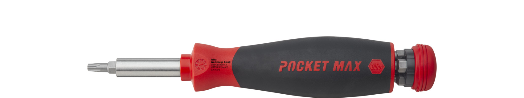 Skrutrekkerhåndtak Wiha W45292 + skrutrekker bits