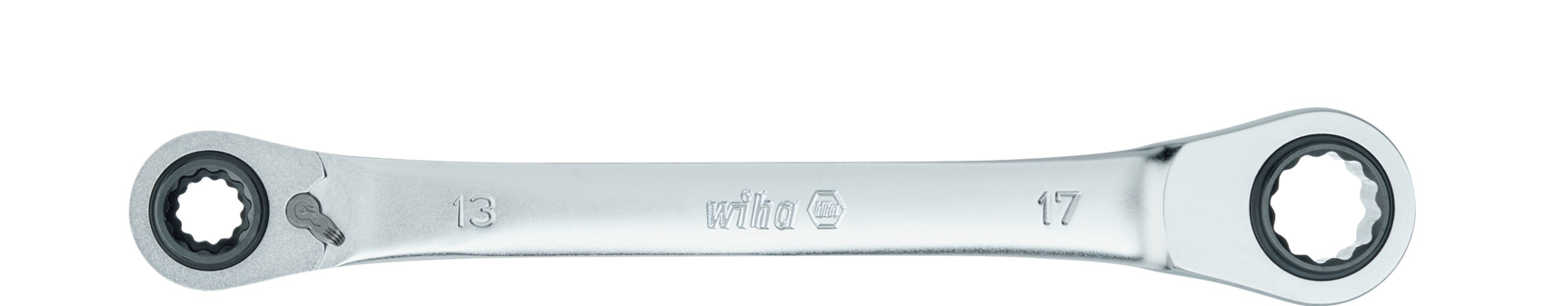 Skiftenøkkel med skralle Wiha W45421; 10x13 mm; 17x19 mm