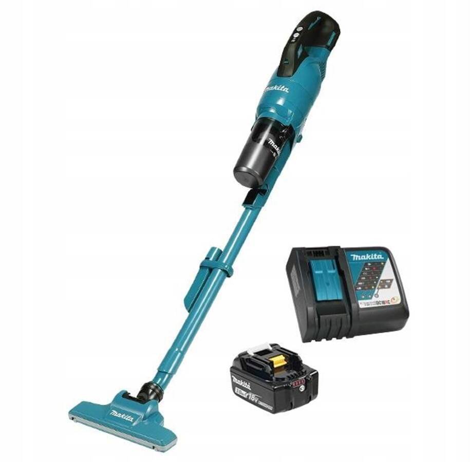 Trådløs støvsuger Makita DCL286FRF; 18 V; 1x3,0 Ah batt.