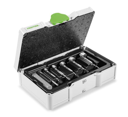 Boremaskiner for møbler sett Festool SYS3 S 76-FB CE-SORT/5; 15-35 mm; 5 stk