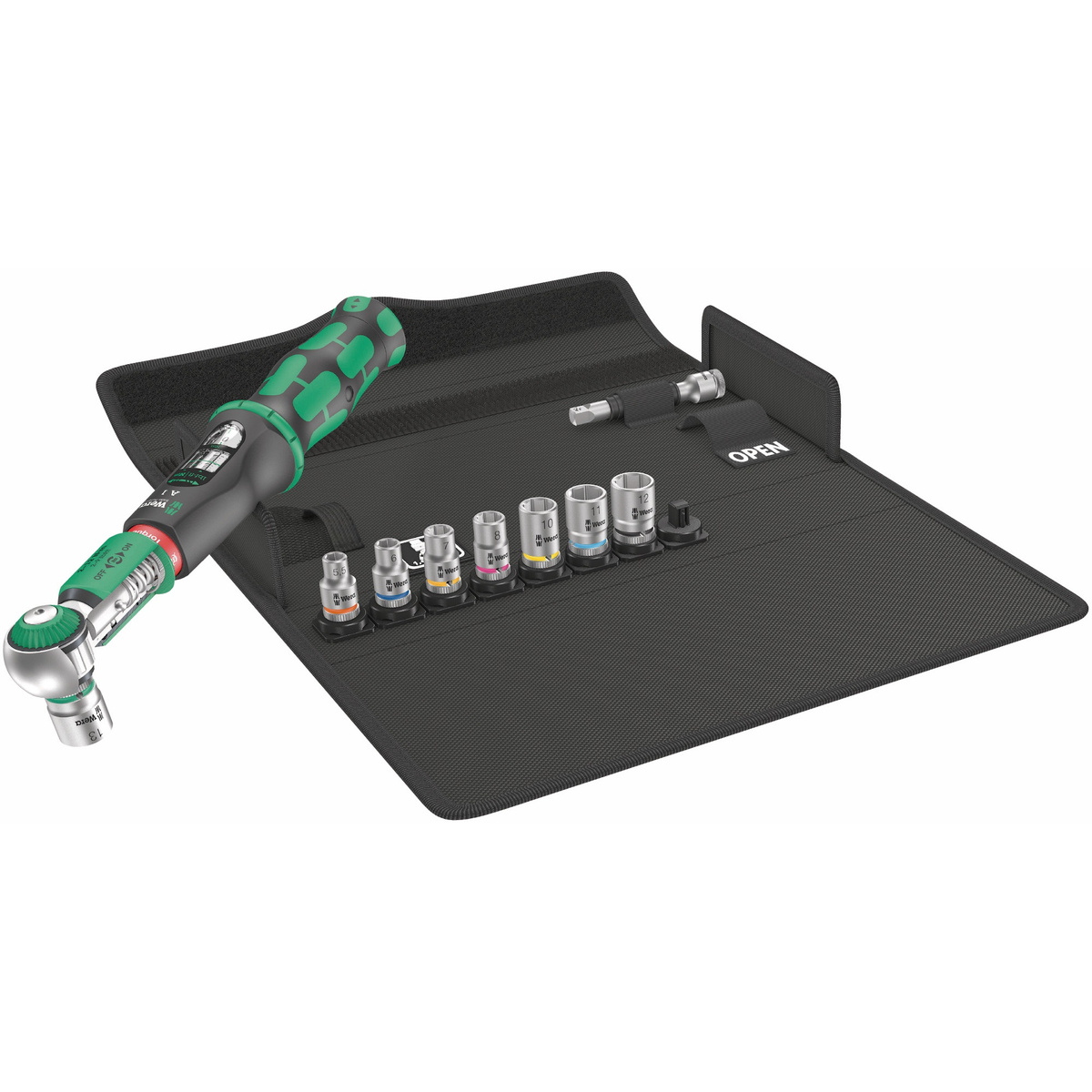 Dreiemomentnøkkel Wera Safe-Torque A 1 Set 1; 1/4''; 2-12 Nm; 10 stk