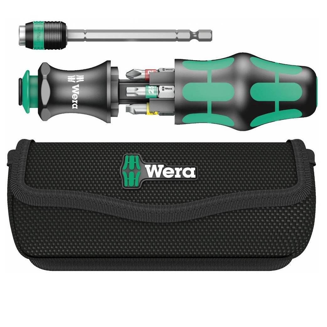 Skrutrekkerhåndtak Wera Kraftform Kompakt 20 Tool Finder 1 + skrutrekker bits