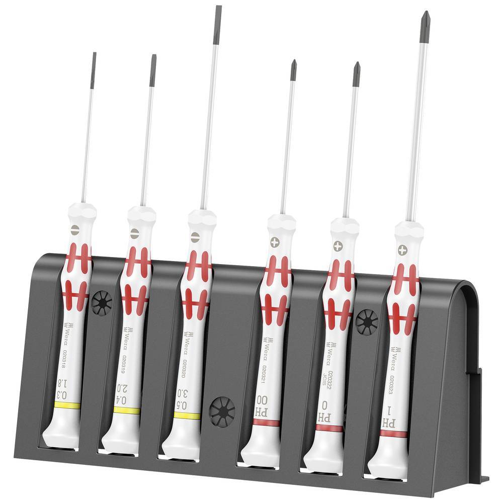 Skrutrekkersett Wera Kraftform Micro Special Edition 1; 6 stk