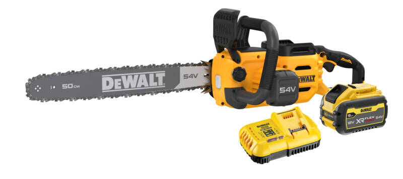 Motorsag DeWalt DCMCS575X1-QW; 54 V; 1x9,0 Ah; 50 cm bånd