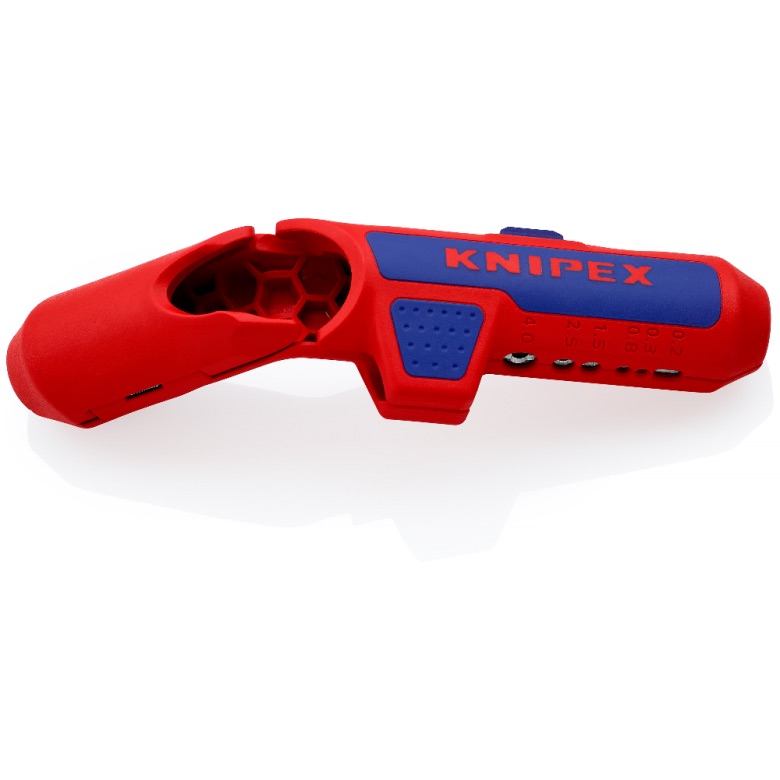 Universal ledning rengjøringsverktøy  Knipex ErgoStrip 169502SB; 135 mm