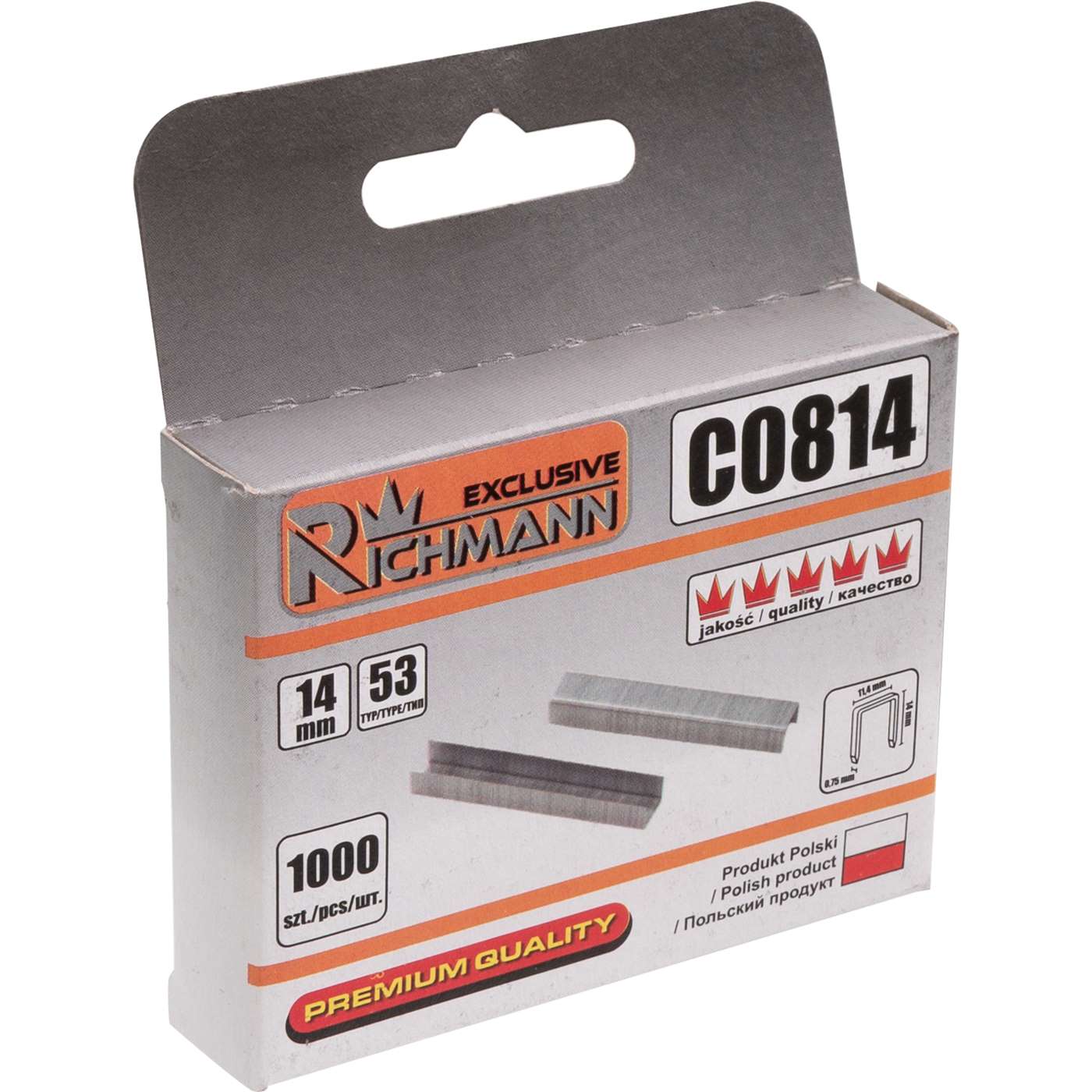 Stifter Richmann C0814; 11,4x14 mm; 1000 stk; type 53