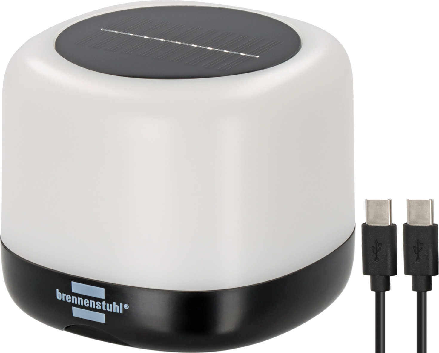 Solcelledrevet lampe Brennenstuhl GL 400 AS; LED; 3,7 V; 3,0 Ah batt.