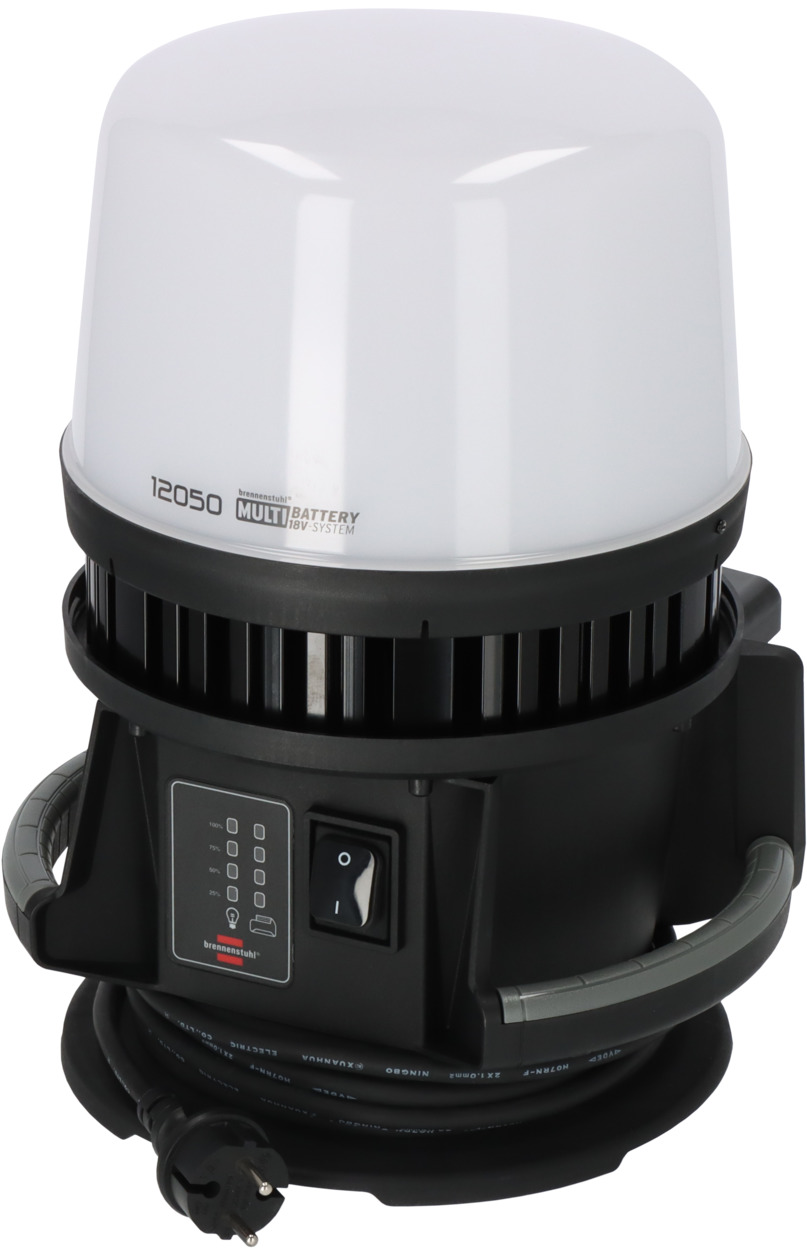 Lykt Brennenstuhl 12050 MH; LED; 18 V (uten batteri og lader)