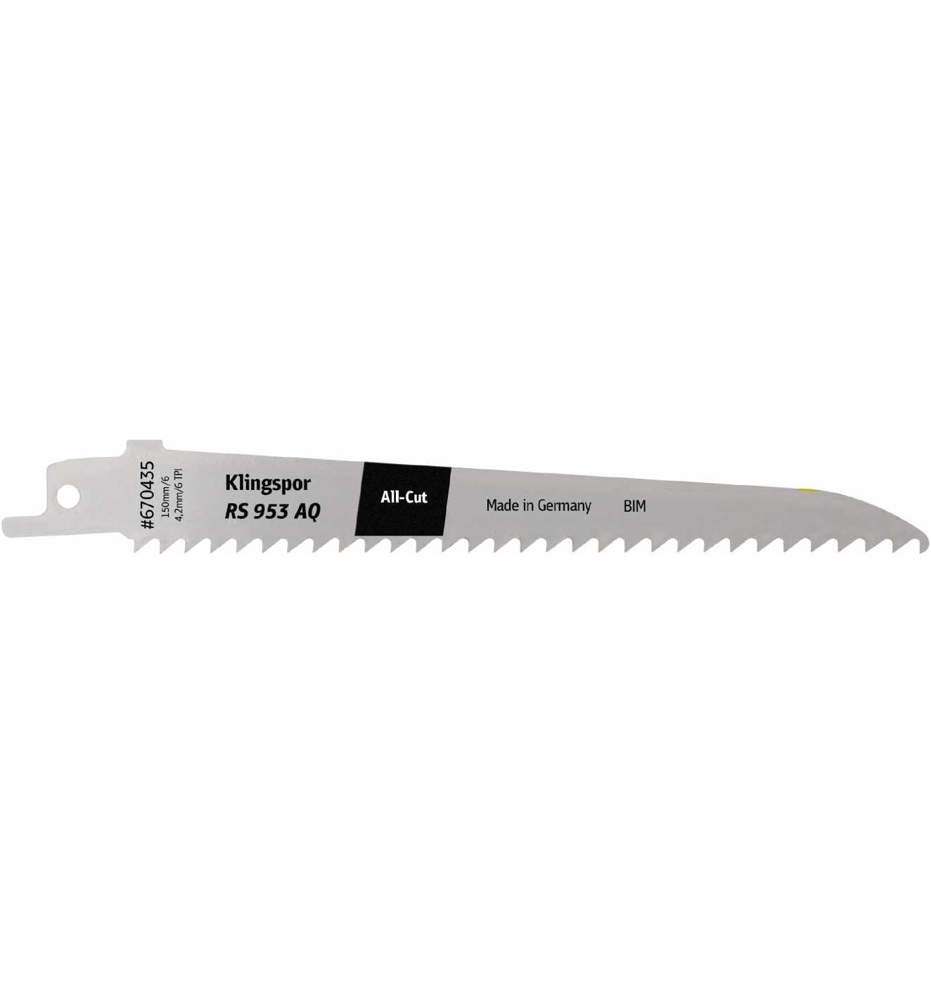 Tigersagblad Klingspor 670421; 230 mm; 5 stk