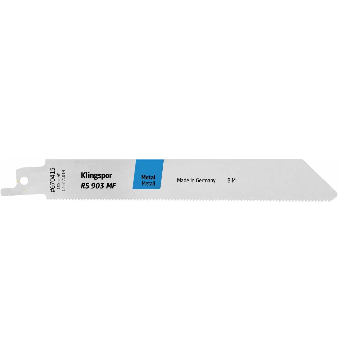 Tigersagblad Klingspor 670434; 230 mm; 5 stk