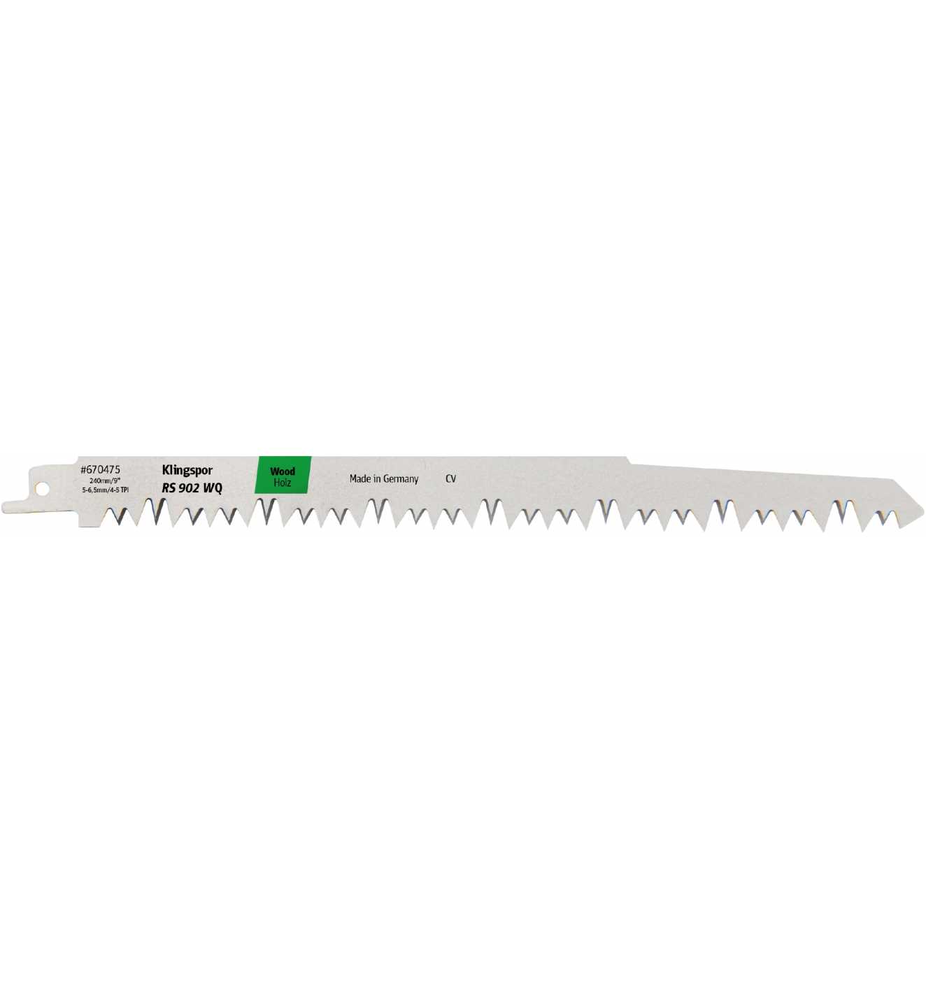Tigersagblad Klingspor 670475; 240 mm; 5 stk