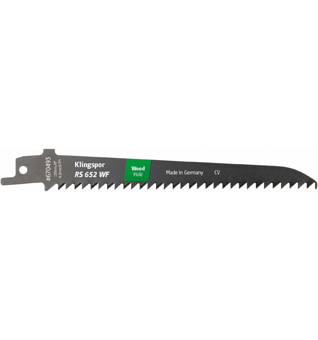 Tigersagblad Klingspor 670493; 150 mm; 5 stk