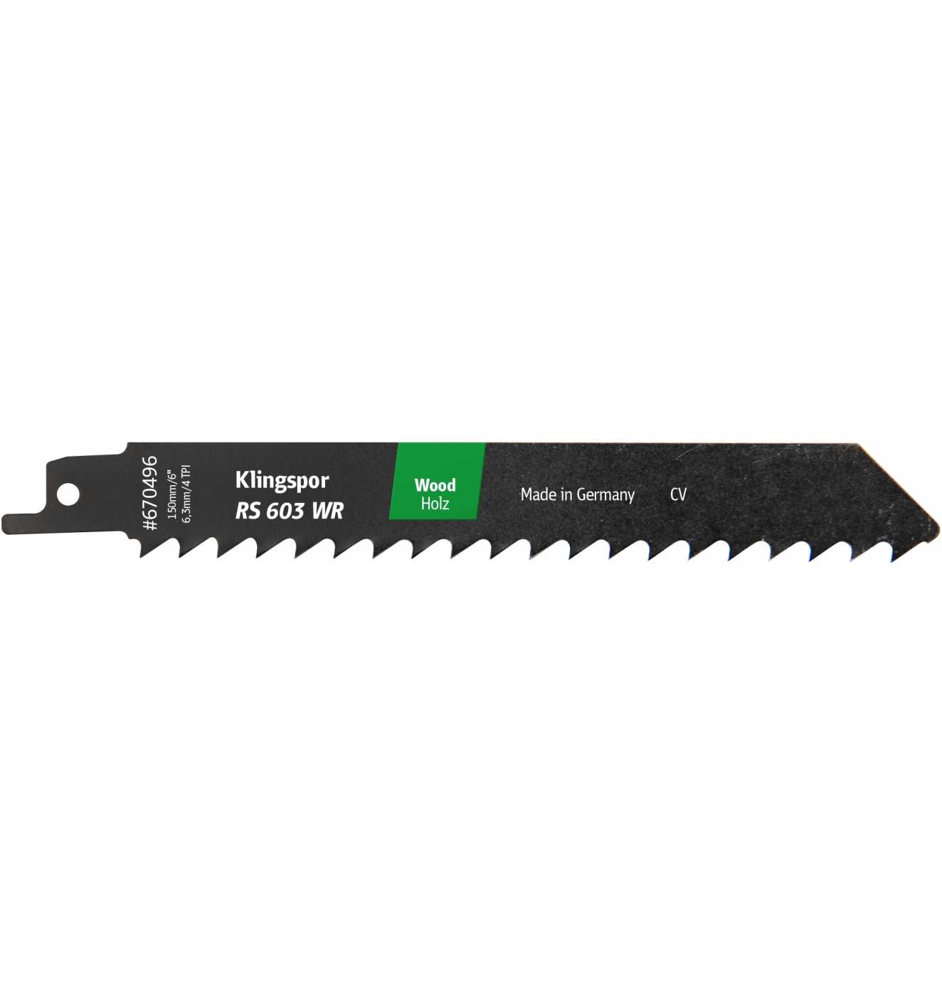Tigersagblad Klingspor 670496; 150 mm; 5 stk