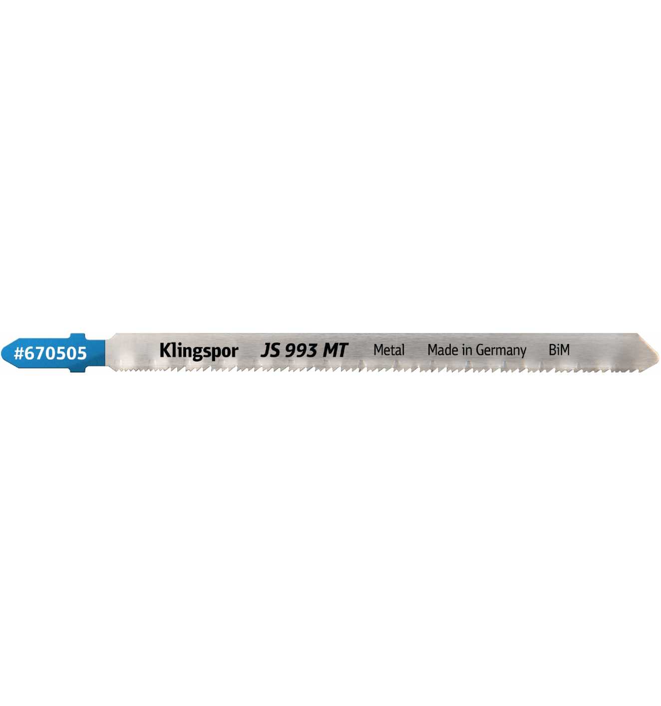 Stikksagblad Klingspor 670505; 132 mm; 5 stk