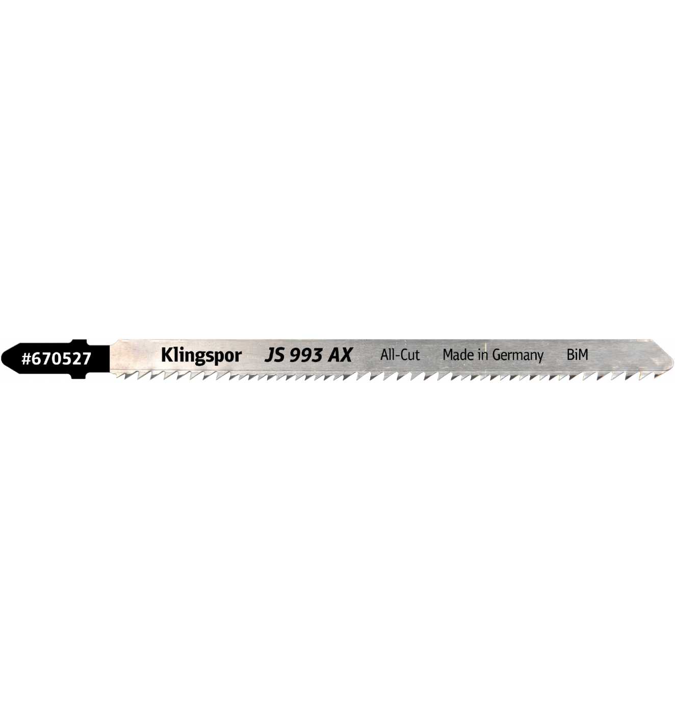 Stikksagblad Klingspor 670527; 132 mm; 5 stk
