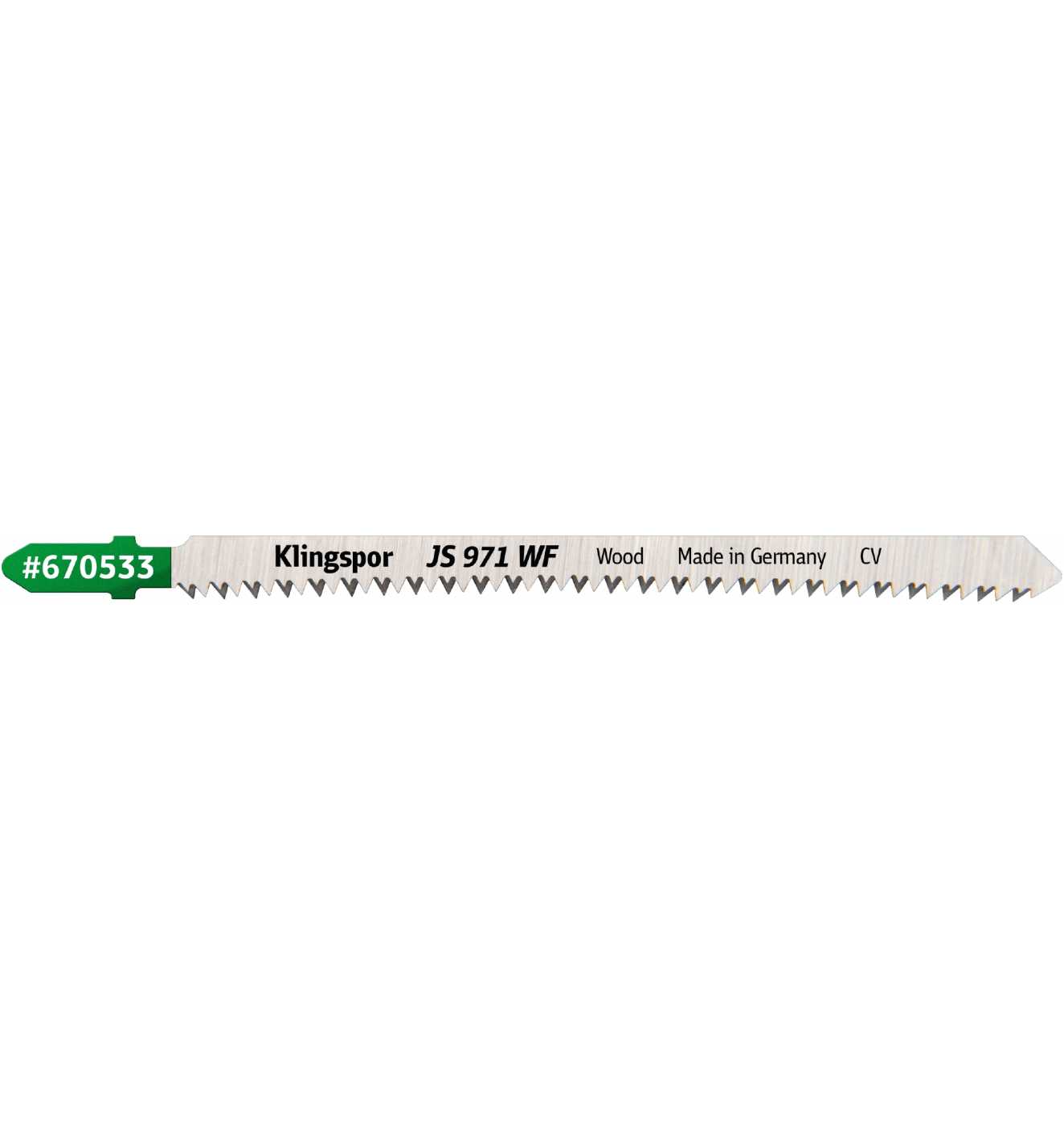 Stikksagblad Klingspor 670533; 132 mm; 5 stk