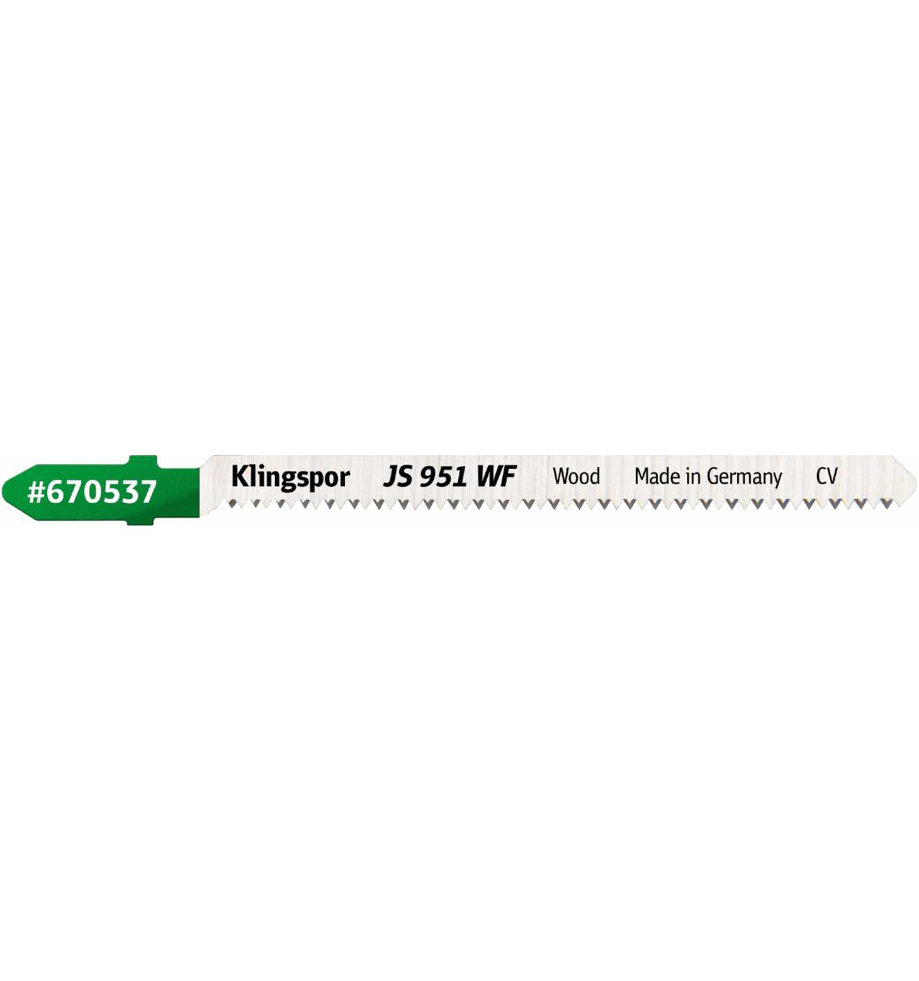 Stikksagblad Klingspor 670537; 100 mm; 5 stk