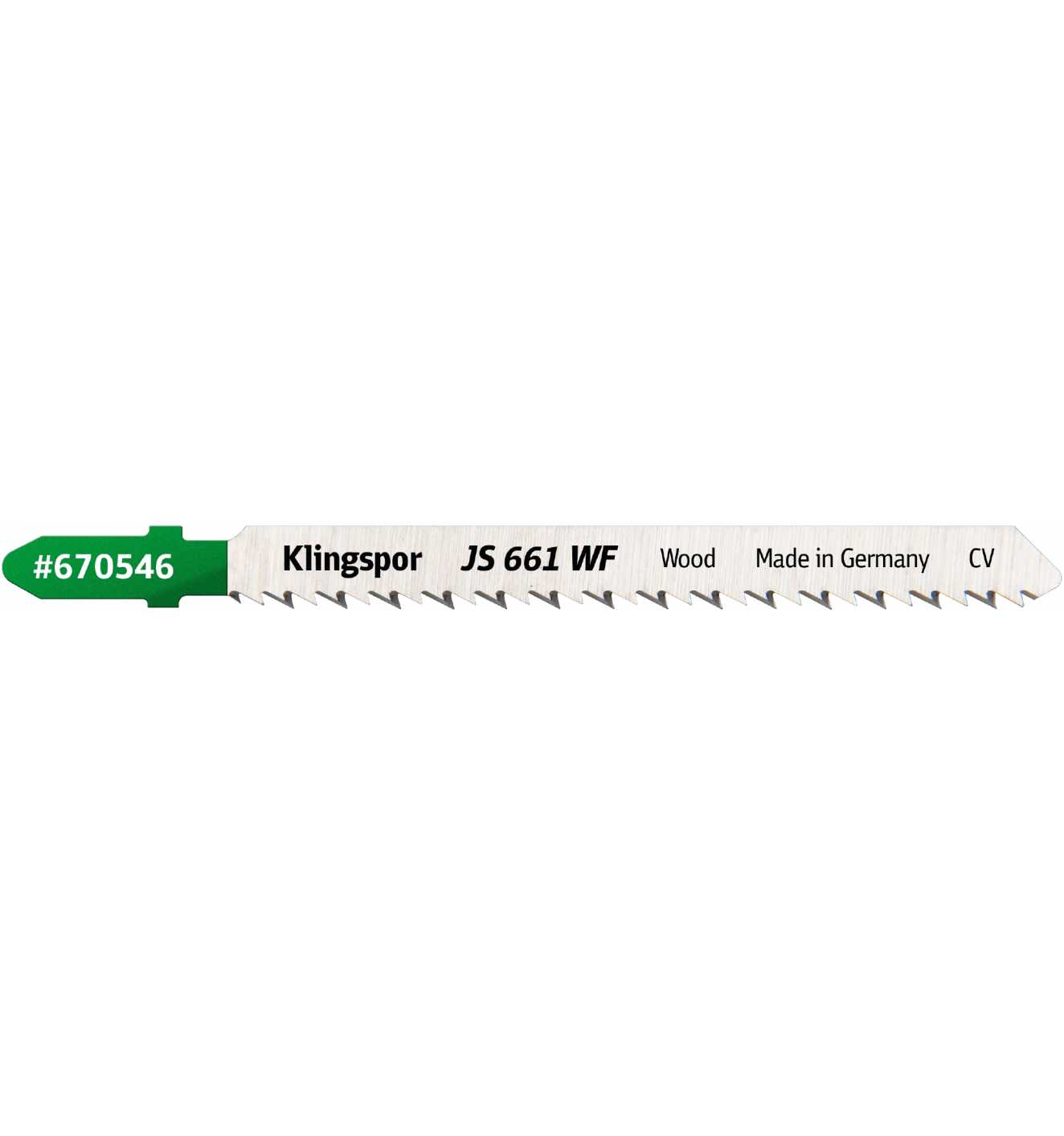 Stikksagblad Klingspor 670546; 100 mm; 5 stk