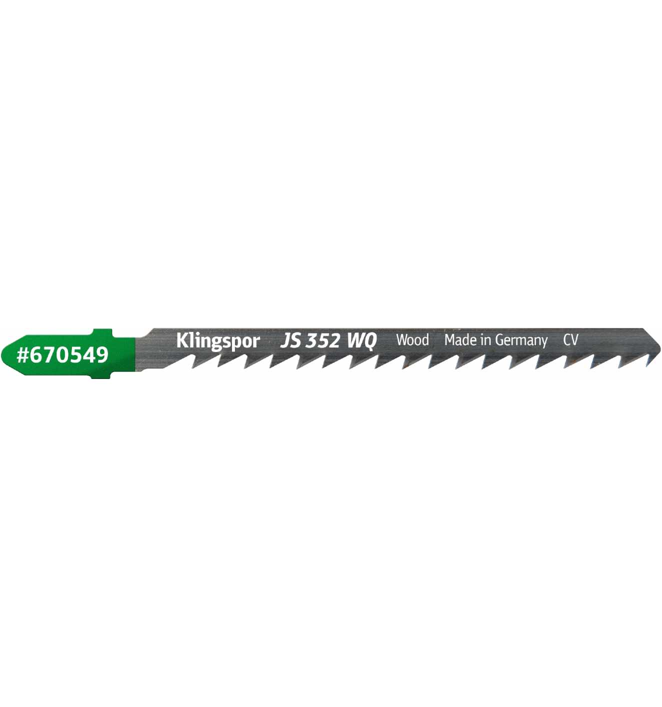 Stikksagblad Klingspor 670549; 100 mm; 5 stk