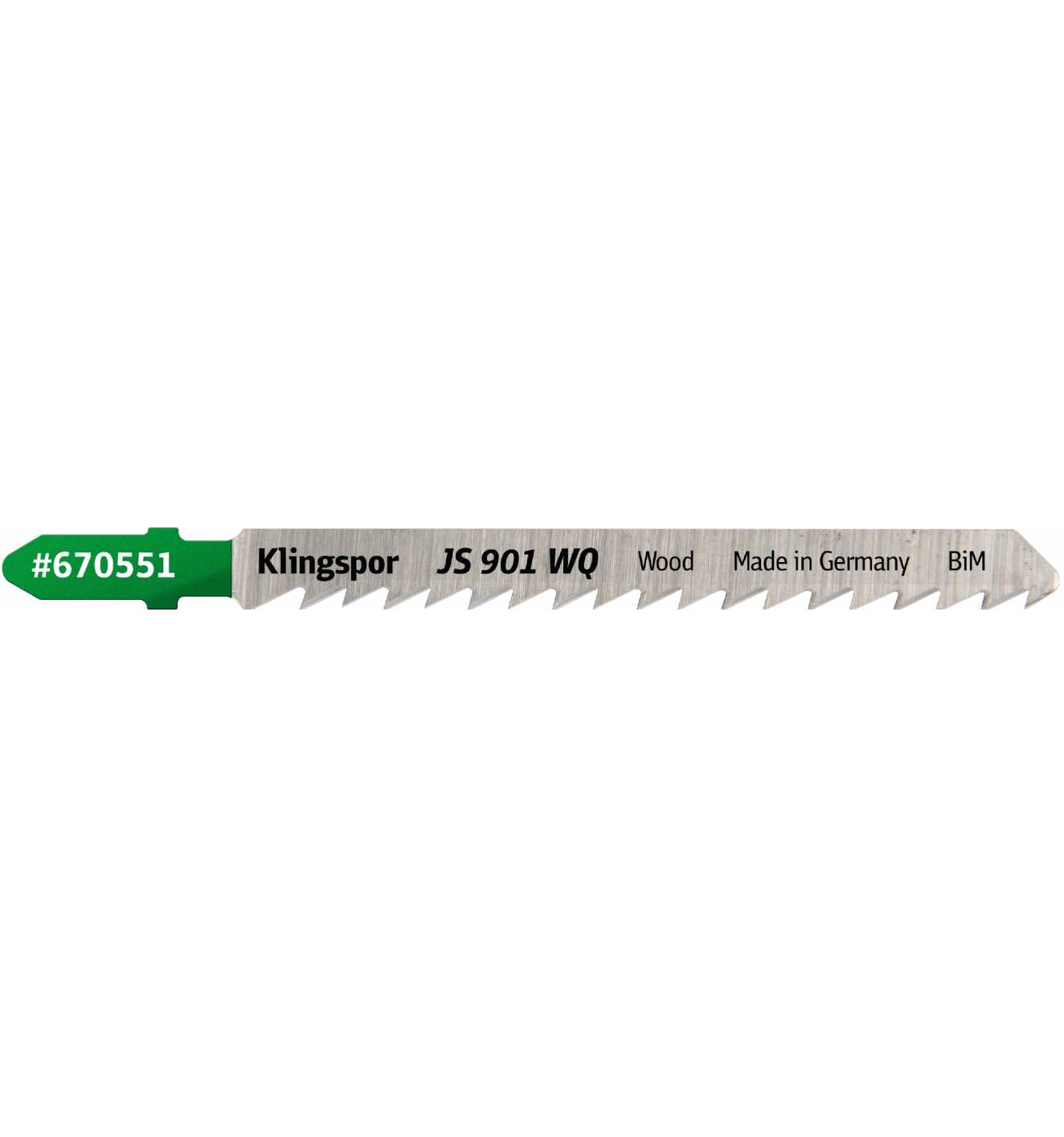 Stikksagblad Klingspor 670551; 100 mm; 5 stk