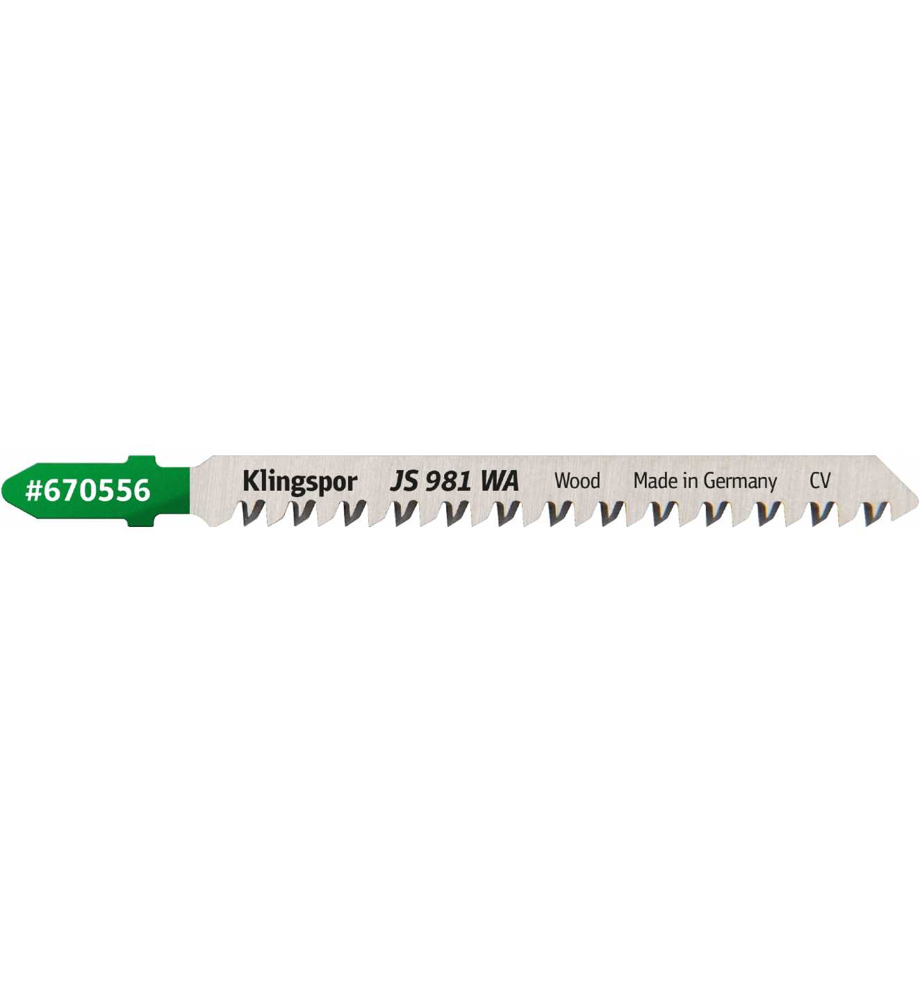 Stikksagblad Klingspor 670556; 100 mm; 5 stk