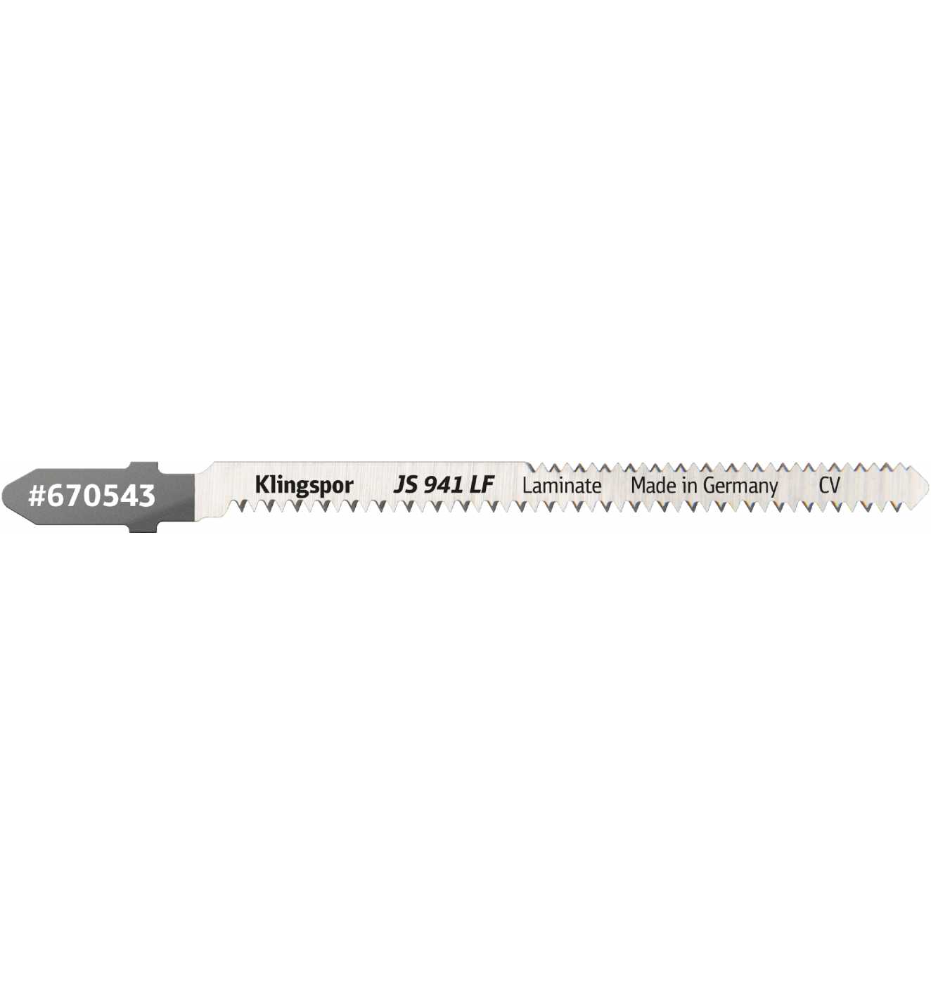 Stikksagblad Klingspor 670543; 100 mm; 5 stk