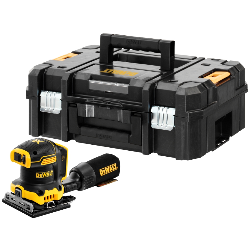 Plansliper DeWalt DCW200NT-XJ; 18 V (uten batteri og lader)