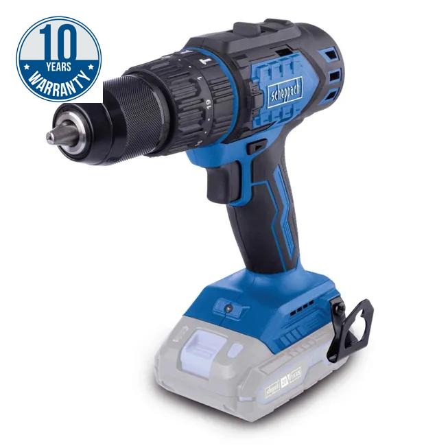 Slagskrutrekker / bor Scheppach BC-CD60-X; 20 V (uten batteri og lader)