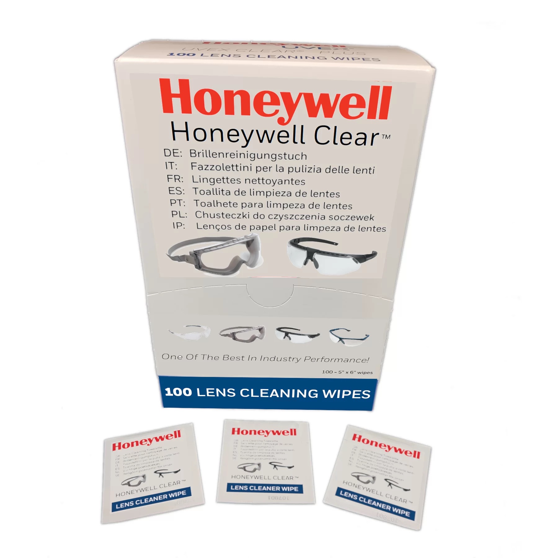 Rengjøringsservietter Honeywell H1036813; 100 stk