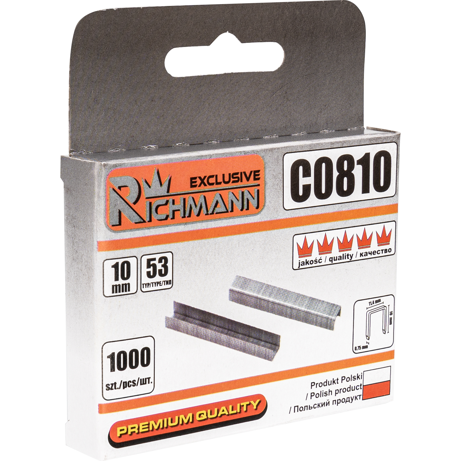 Stifter Richmann C0810; 11,4x10 mm; 1000 stk; type 53