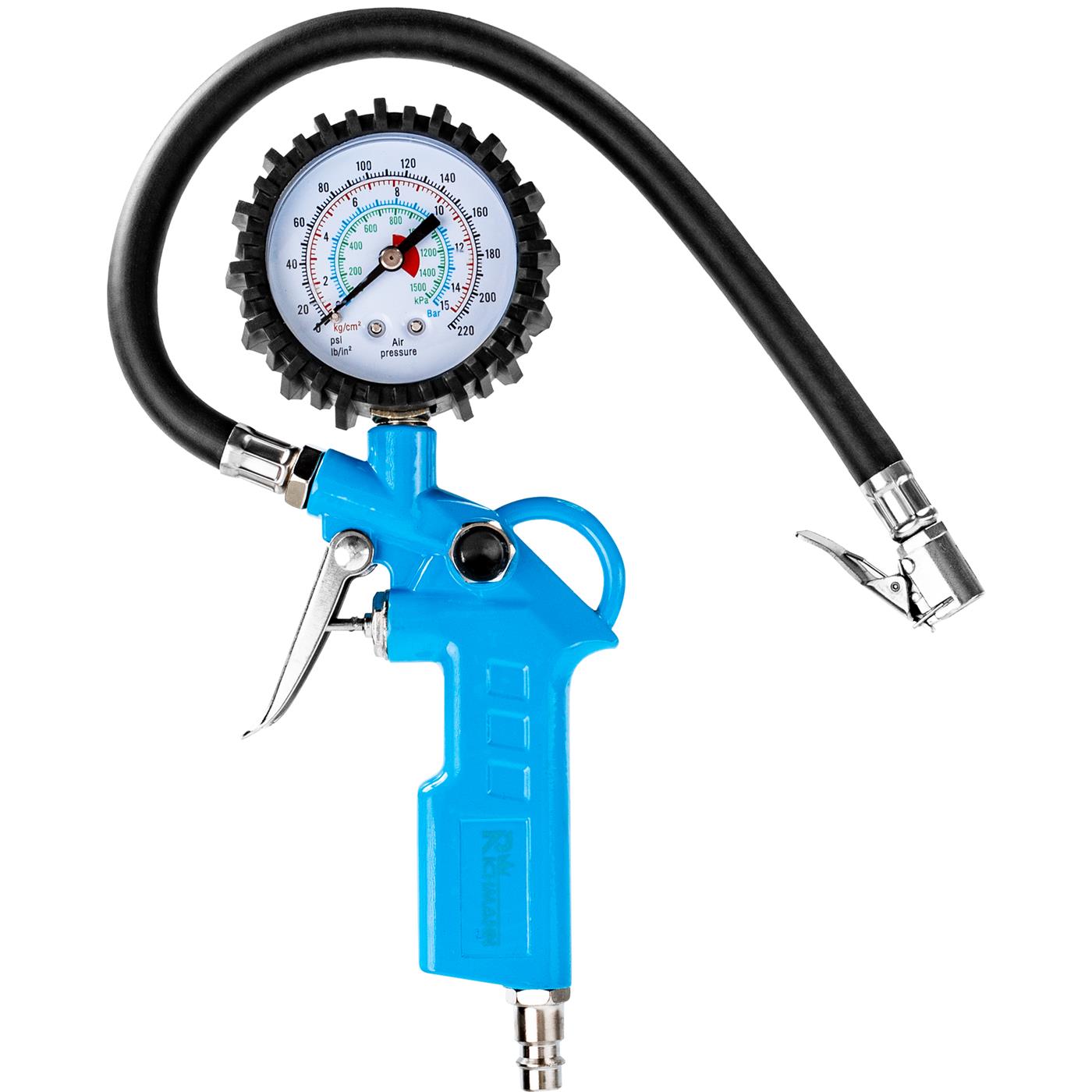 Dekk blåsepistol med manometer Richmann C0873
