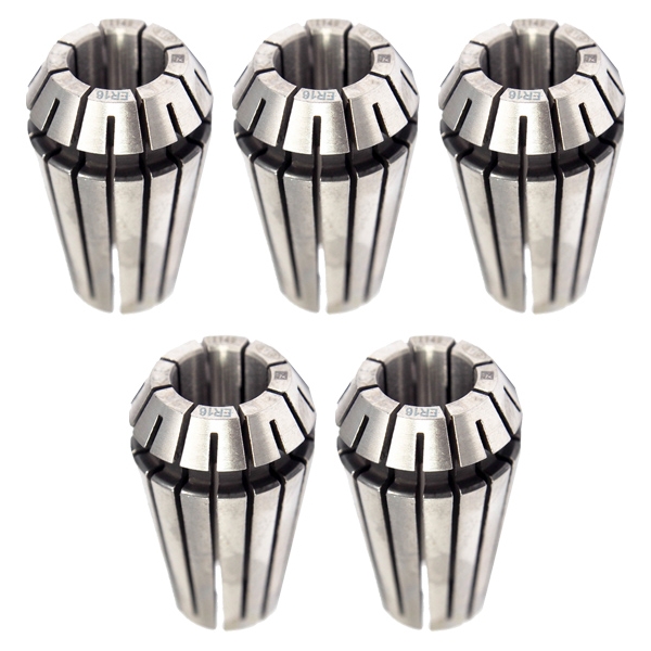 Spennhylsesett Proxxon ER-16; 2,4-5,0 mm; 5 stk