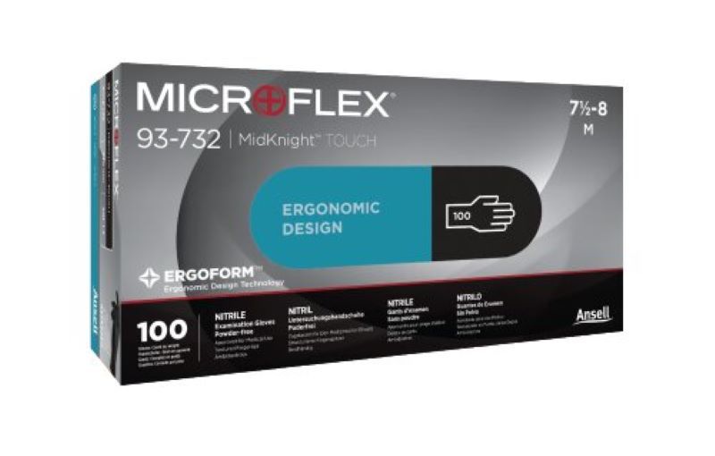 Hansker Ansell Microflex 93-732; XL; 100 stk