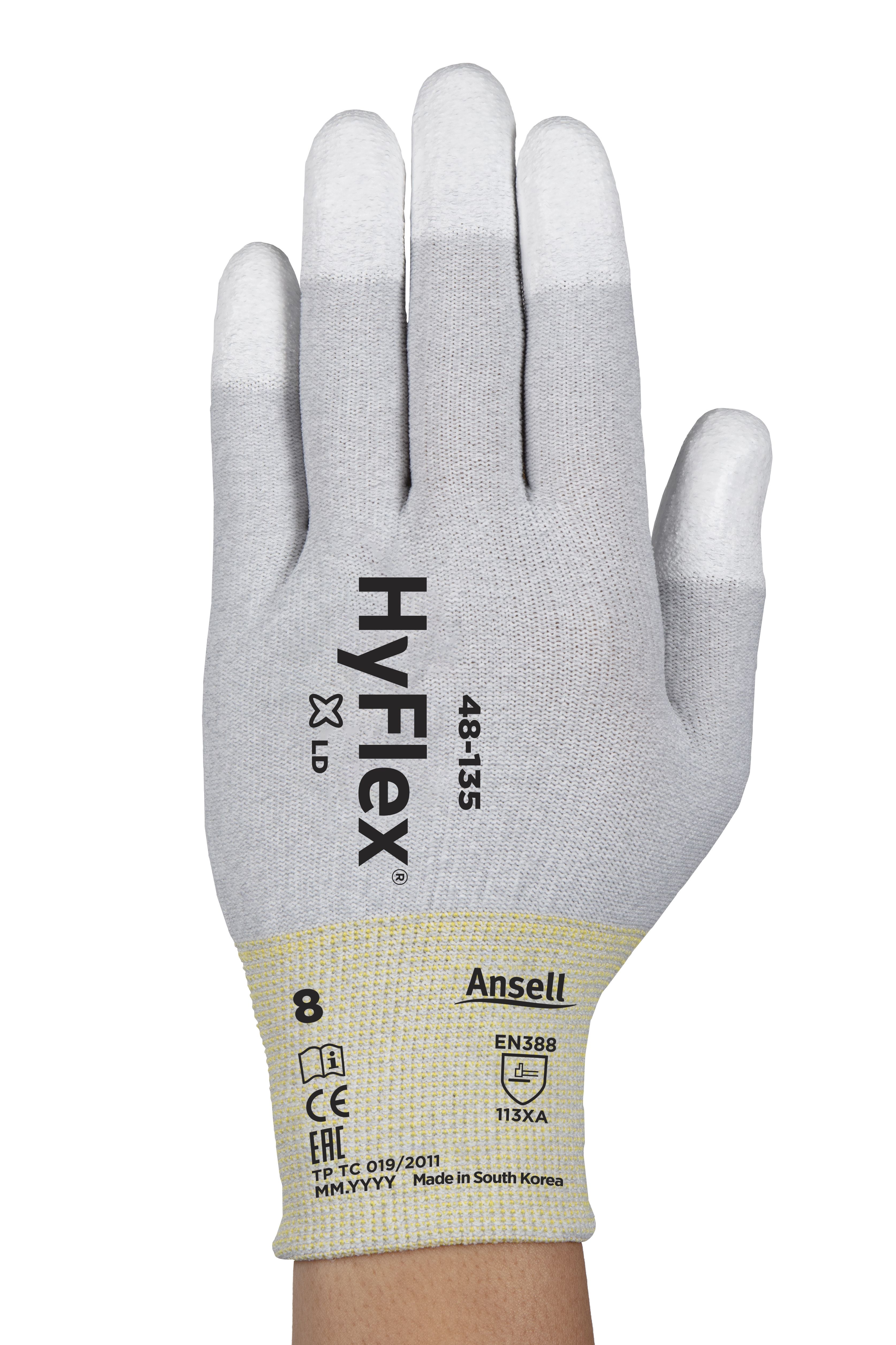 Hansker Ansell HyFlex 48-135; 7 størrelse