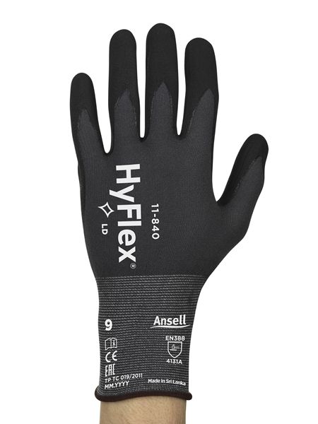 Hansker Ansell HyFlex 11-840; 11 størrelse