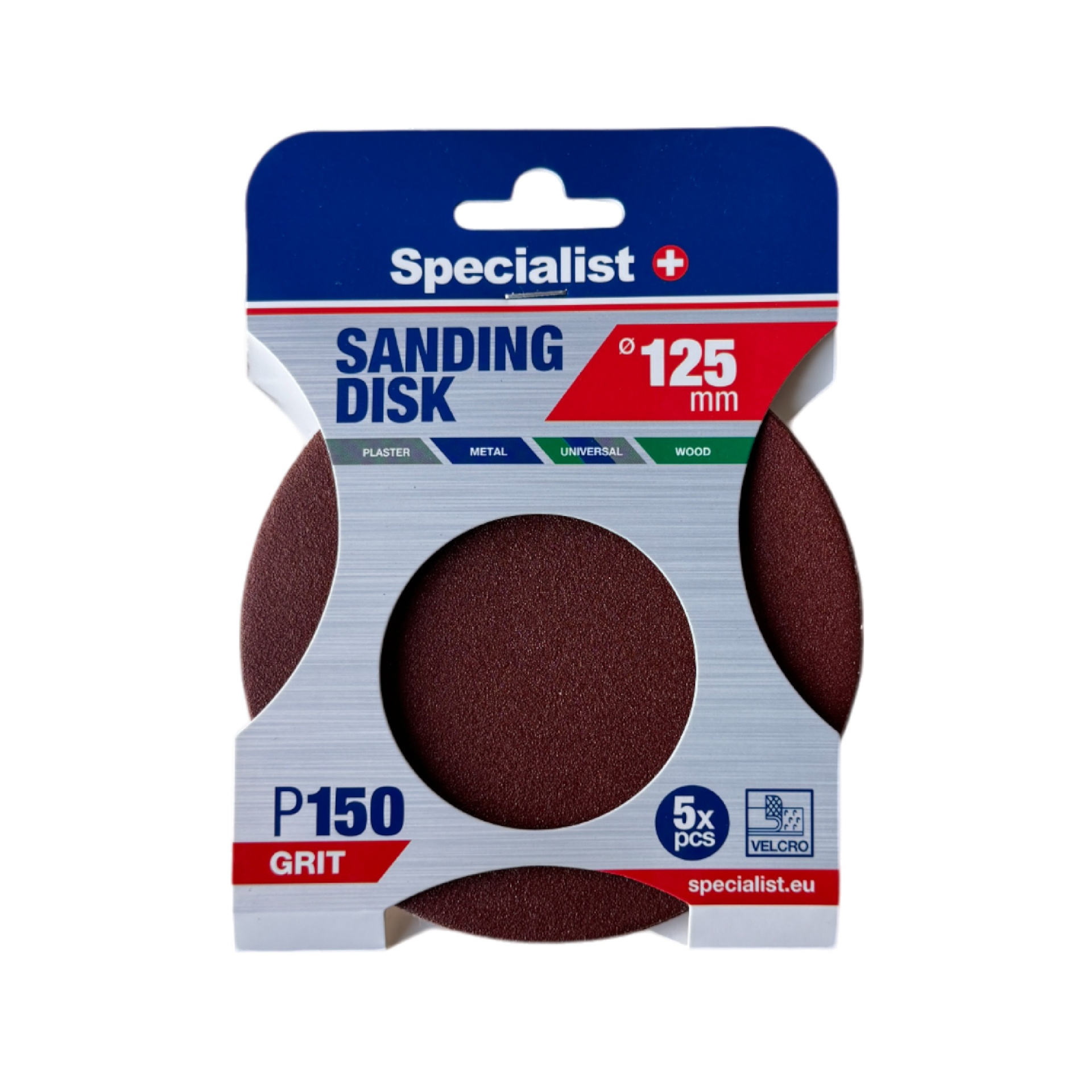 Sandpapir Specialist 250-1150; 125 mm; P150; 5 stk