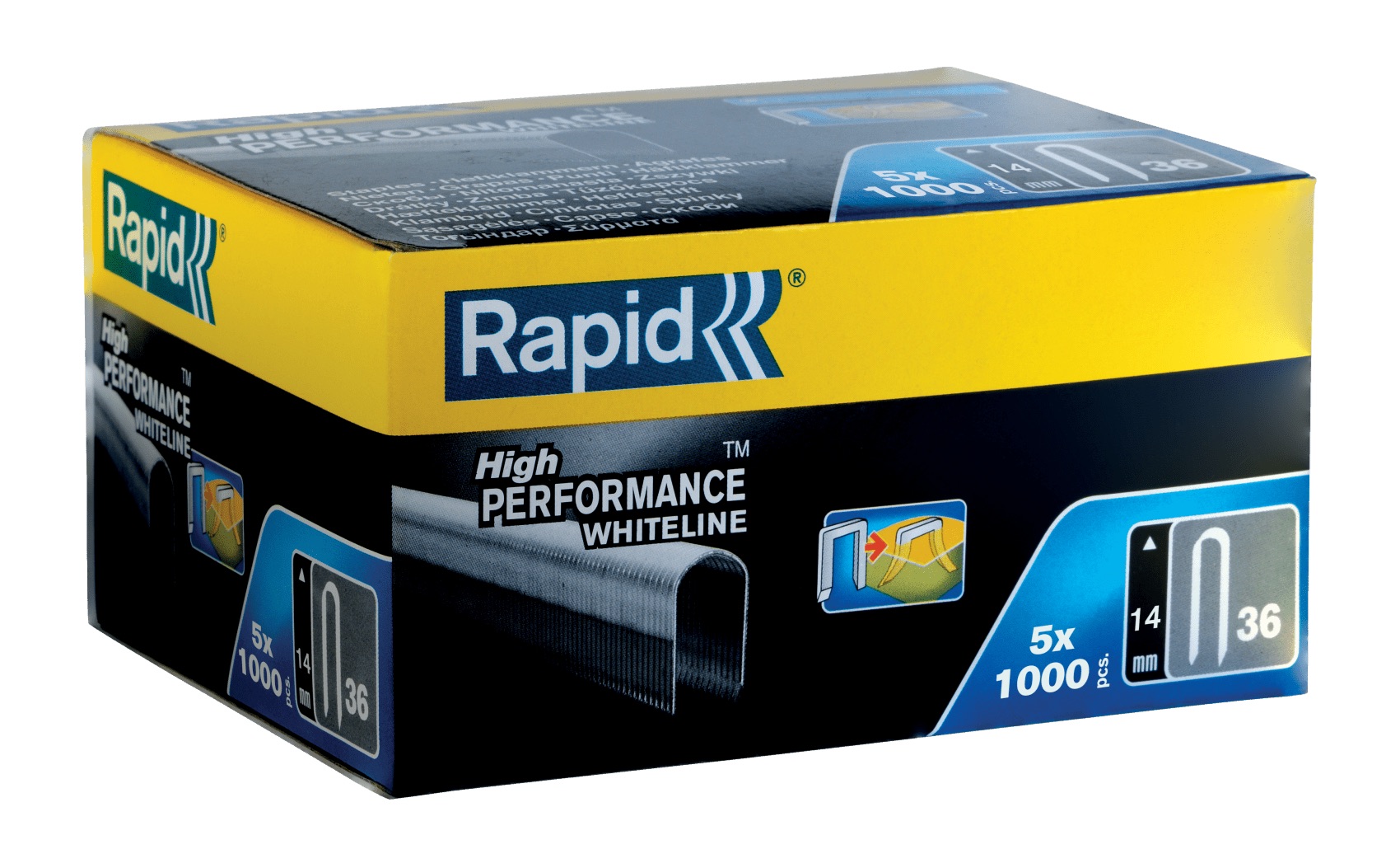 Stifter Rapid 11886911; 14 mm; 5000 stk; type 36