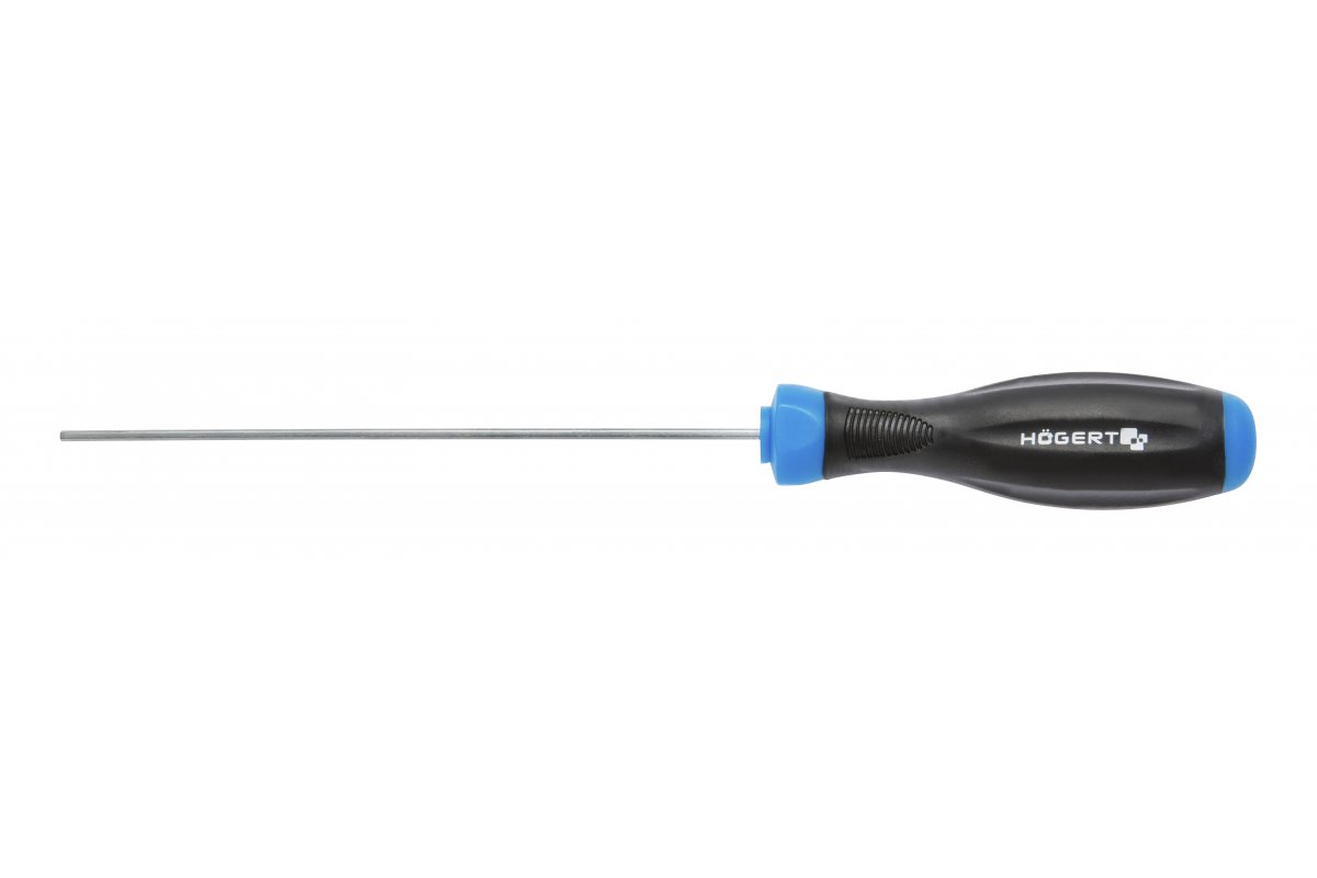 Skrutrekker Hogert HT1S080; HEX2; 125 mm; sekskant