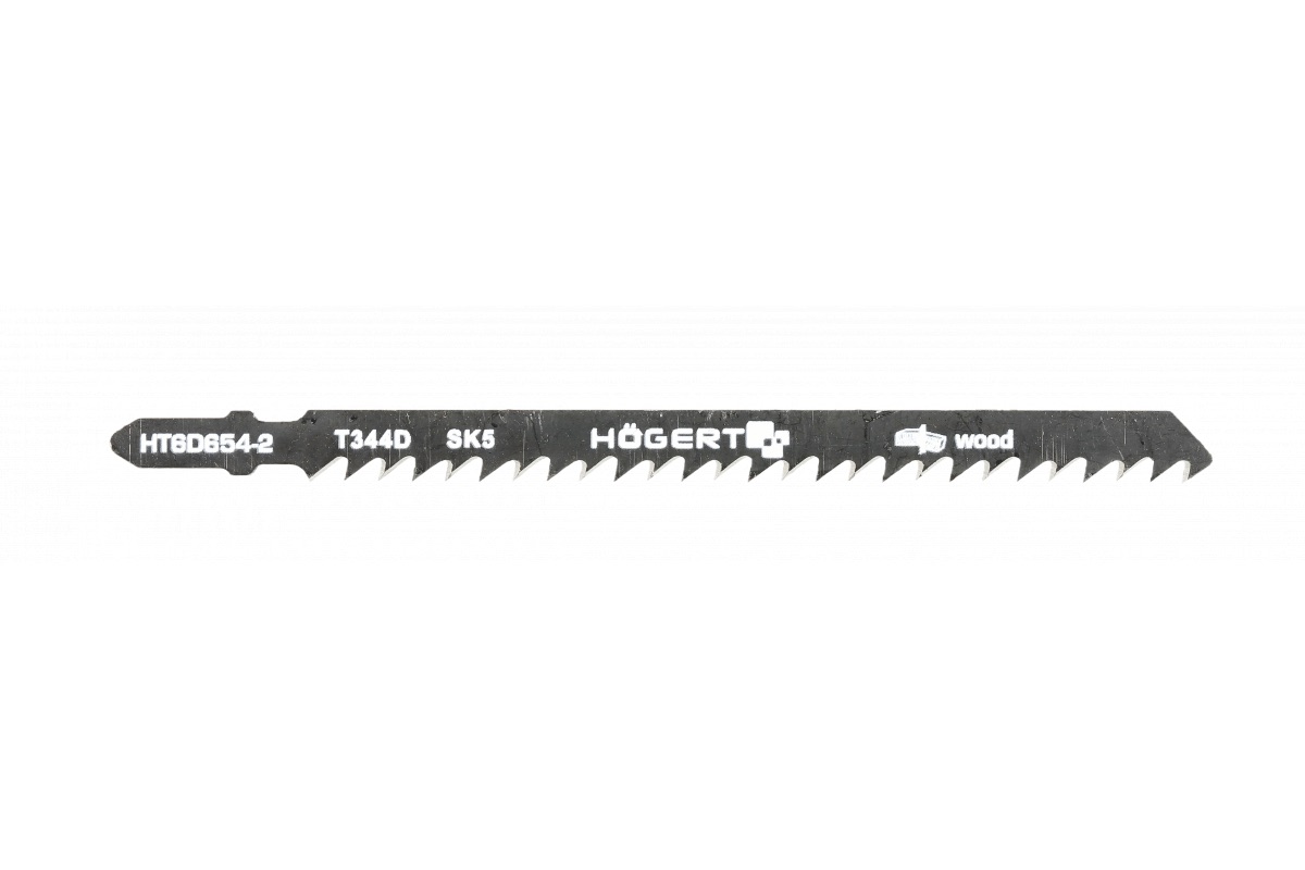 Stikksagblad Hogert HT6D654-2; 132 mm; 2 stk